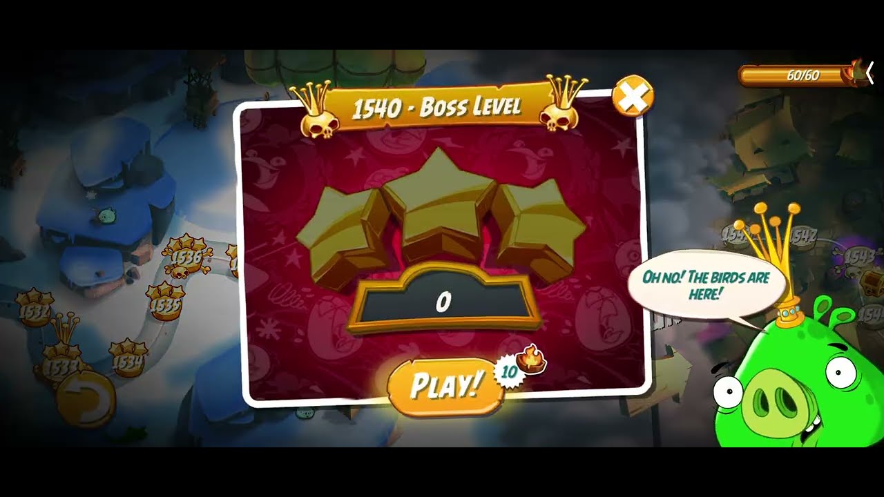 Angry Birds 2 Boss Level 1540 | Level 1540 | Angry Birds 2 | Angry Birds | A B 2 | AB2 | AB2