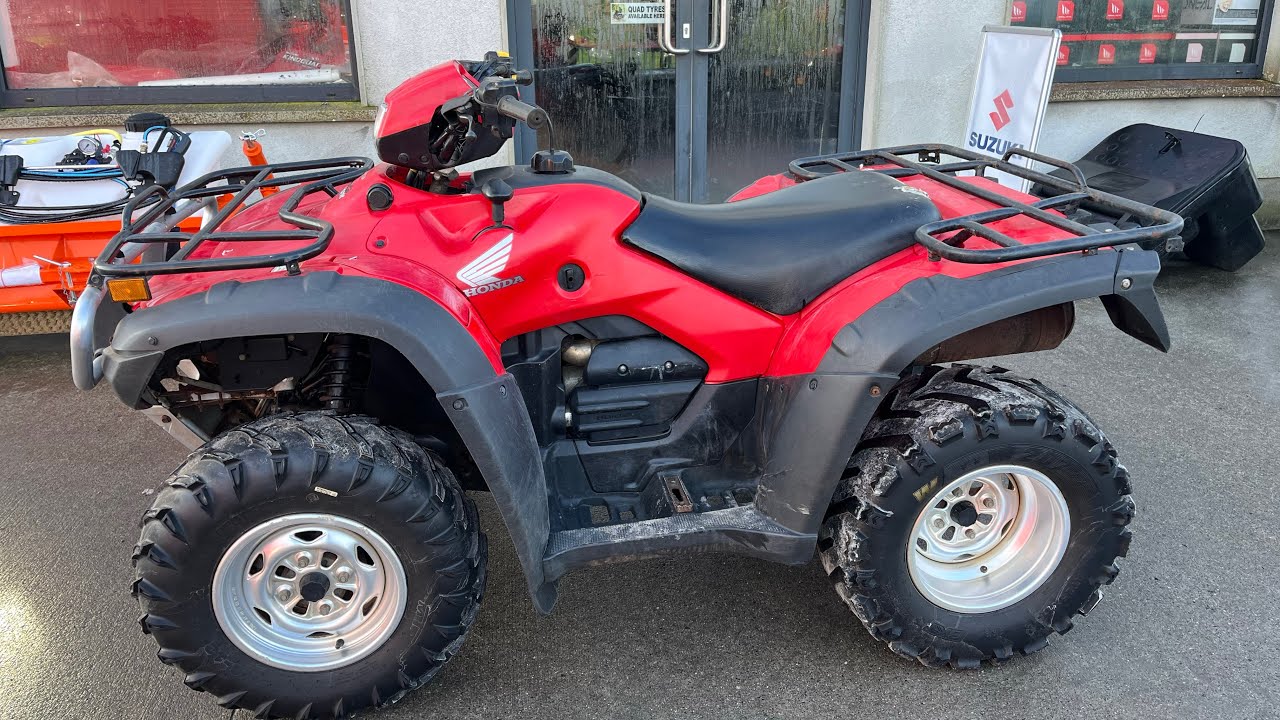 FOR SALE - Honda TRX 500 (1,940 hours) 