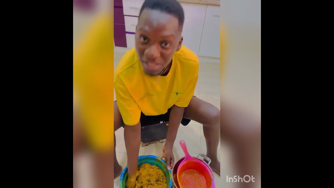 How I made the irresistible Itsekiri Banga Soup & Starch (Obie-yen biri usin)