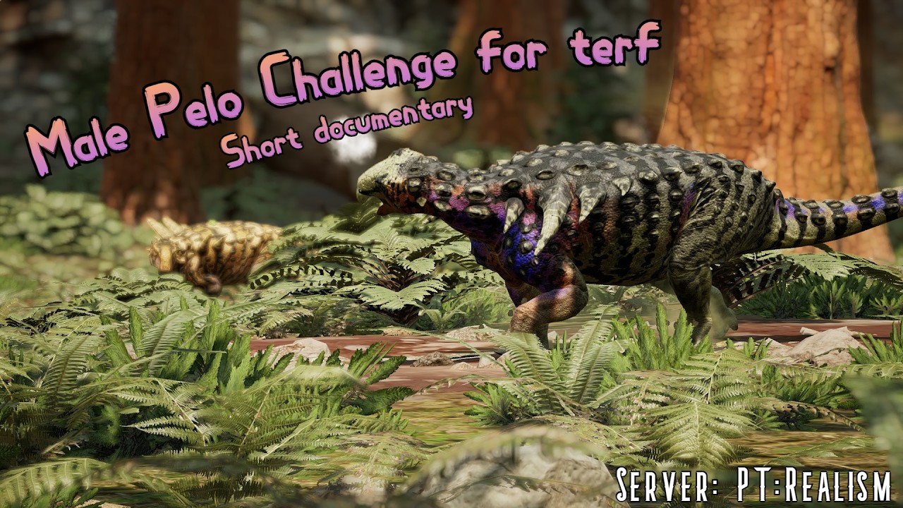 Male Peloro fight for dominance | PT realism | Path of titans