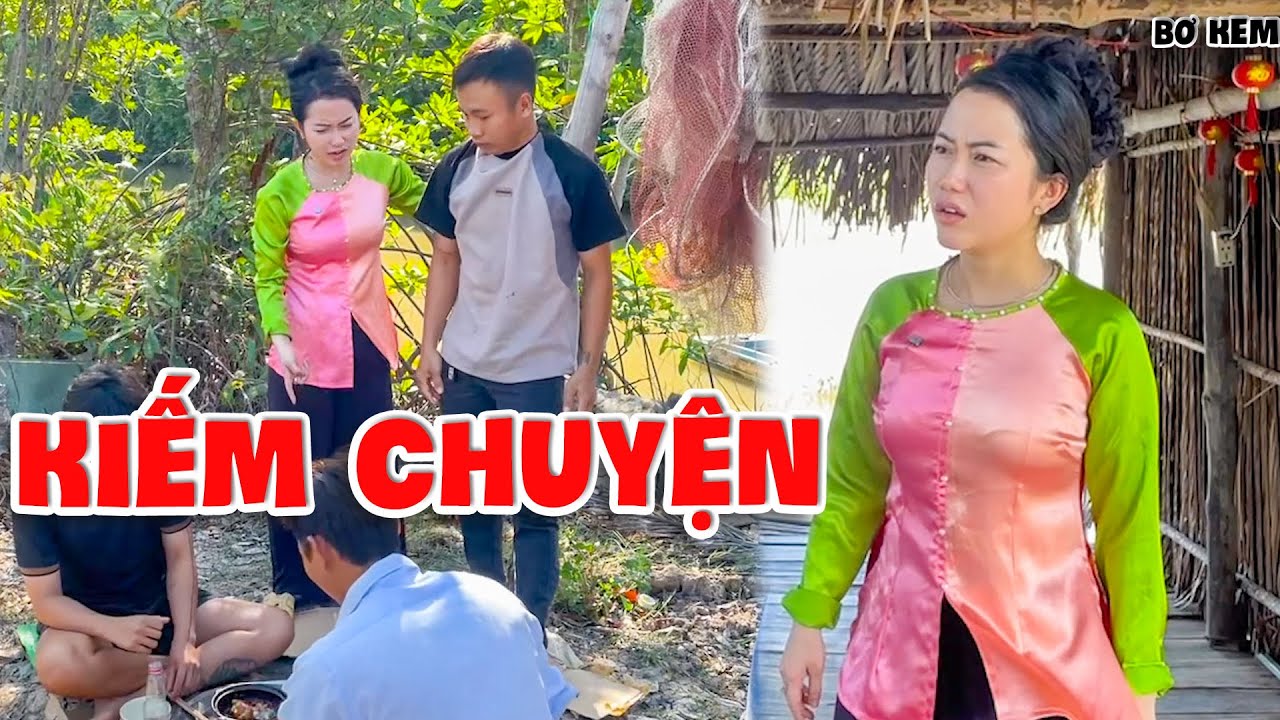Thằng Chồng Thích Kiếm Chuyện Với Bơ Kem Để Đi Ăn Nhậu Bị Bắt Quả Tang Cực Hài | Bơ Kem