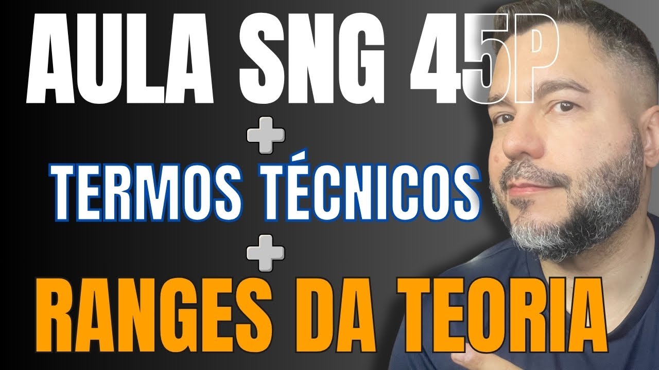 Aula de Sit and Go 45 Jogadores | Termos Técnicos | Estratégias Teóricas | Review com o Pró #51