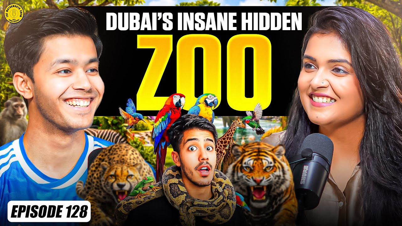 He Visited Dubai’s Secret Zoo… And This Happened 😱 ft. @AyushBhandari | The Motor Mouth | Ep 128