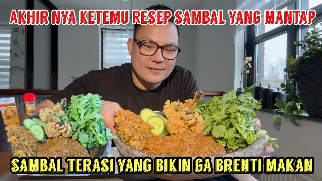 BIKIN SAMBAL TERASI TAMBAH ENAK ITU TERNYATA  GAMPANG,CUKUP DI TAMBAH DENGAN BAHAN INI SAJA