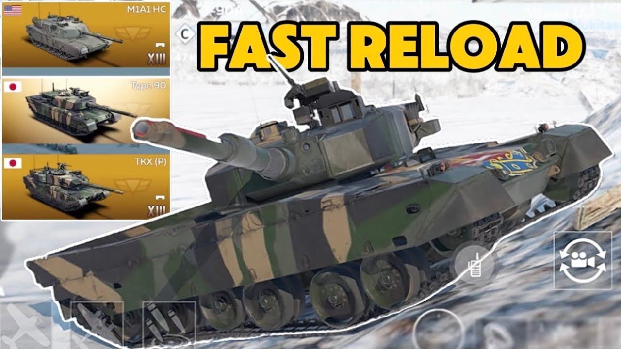 The Best Top Tier Tanks (16 kill carry War Thunder Mobile)