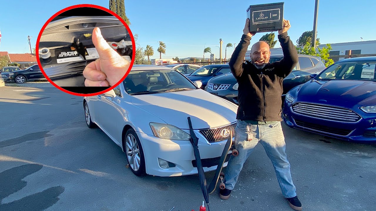 The Simplest Car Repair Nobody Shows You.  I Changed a Car Battery… ASMR Slowly.