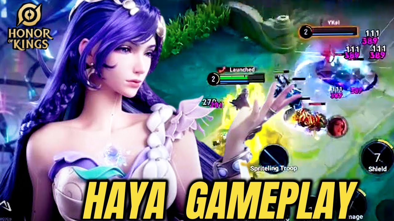 S!! HOK: HAYA GAMEPLAY IN MID LANE | HONOR OF KINGS | ZAY HOK