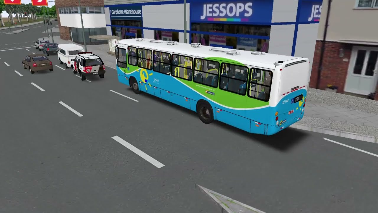 OMSI 2 Mapa Cidade Brasil na linha 203 Ipiranga com Torino 2008 da Transcol