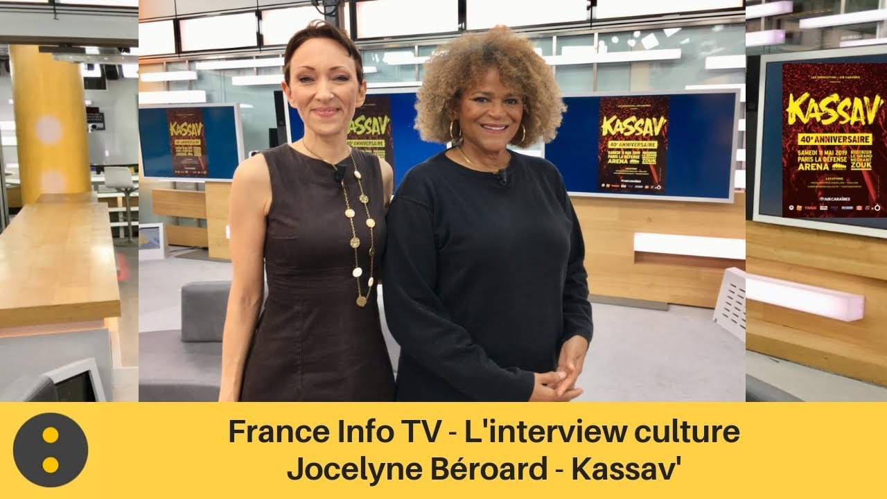 France Info, L'interview culture - Jocelyne Béroard, Kassav' par Isabelle Layer
