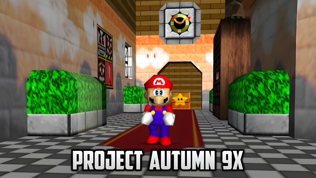 ⭐ Super Mario 64 - Project Autumn 9X v0.4 - Longplay