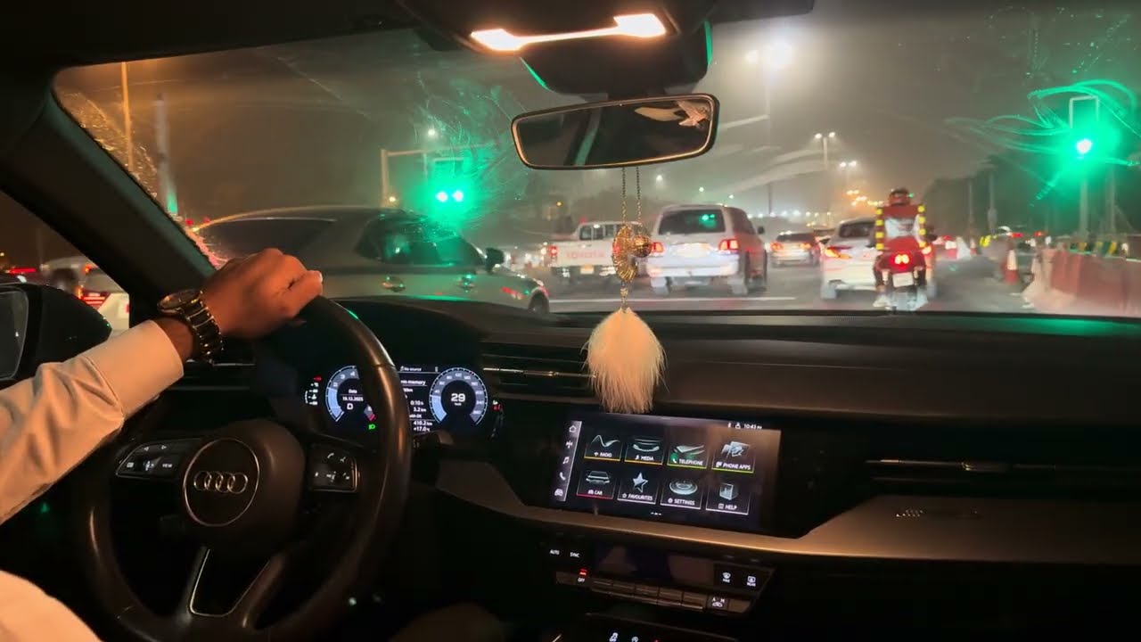 Audi A3 POV Night Drive || 4K