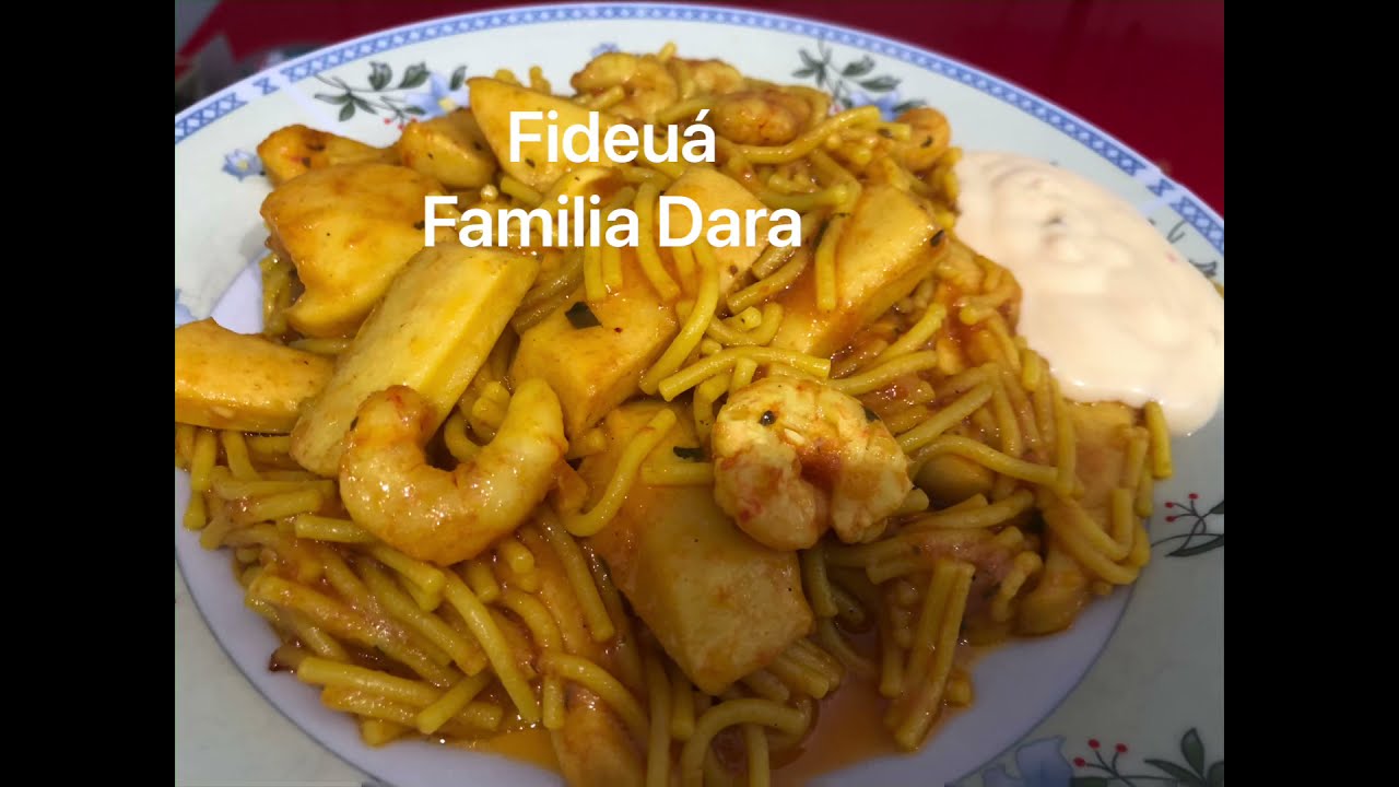 Fideuá de sepia y gambas en Olla Gm , espectacular y sencilla