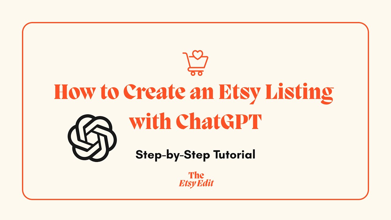 How to Create an Etsy Listing with ChatGPT | Step by Step Tutorial