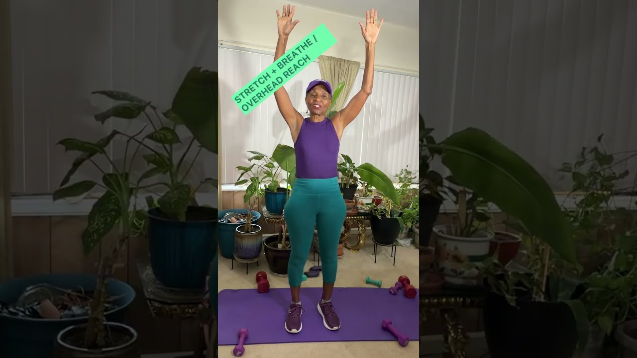 Day 66 Stretch + Breathe - Faith • Fitness • Family (Adults 50+) 💜 @FaithfitFam50plus