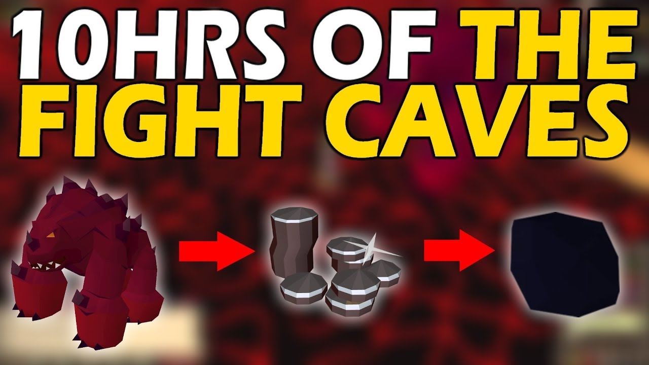 10 ЧАСОВ в TzHaar Fight Caves! | День 10/10 10-часовых видео!