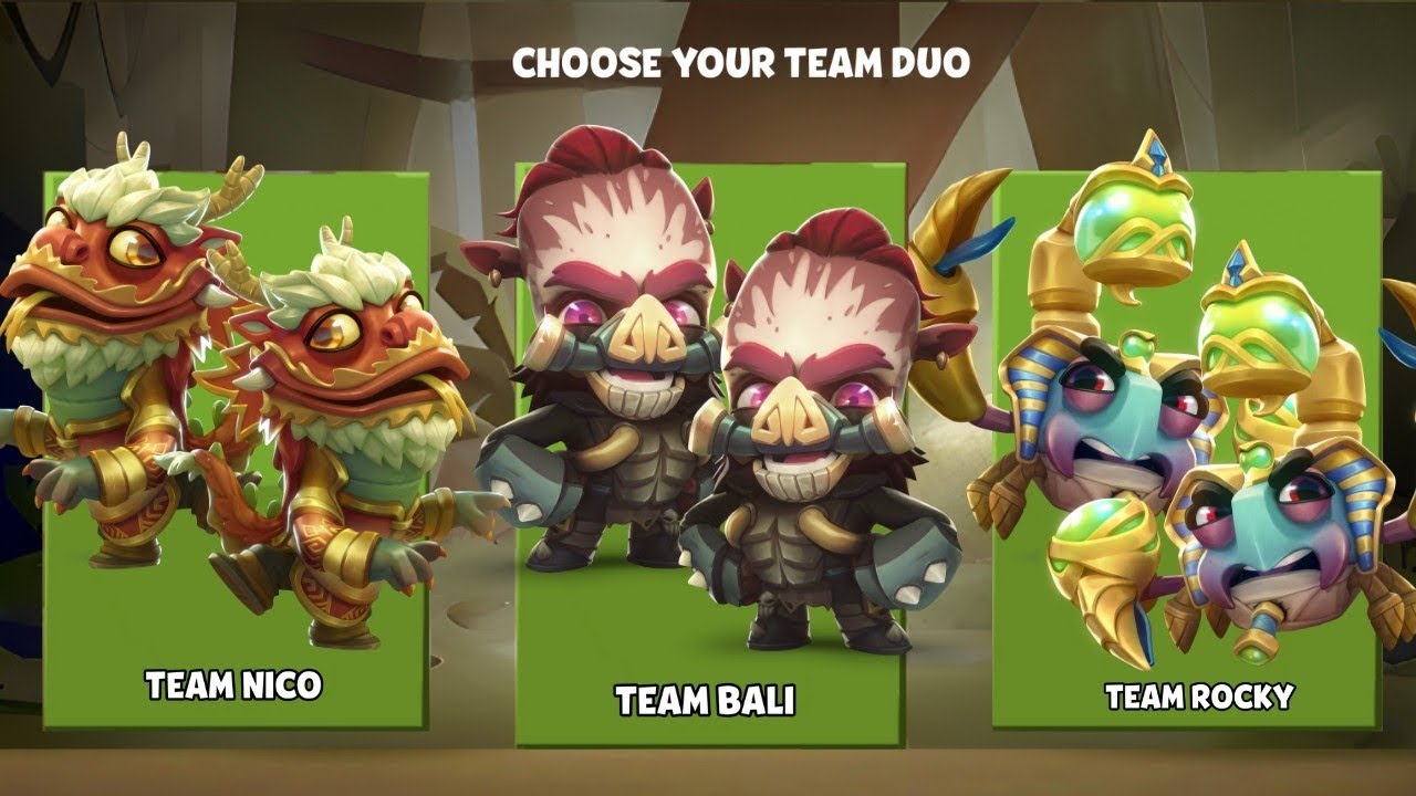 Choose Your Team Duo | BALI | ROCKY | NICO | Zooba Ft. @TargoGaming   #zooba #gameplay
