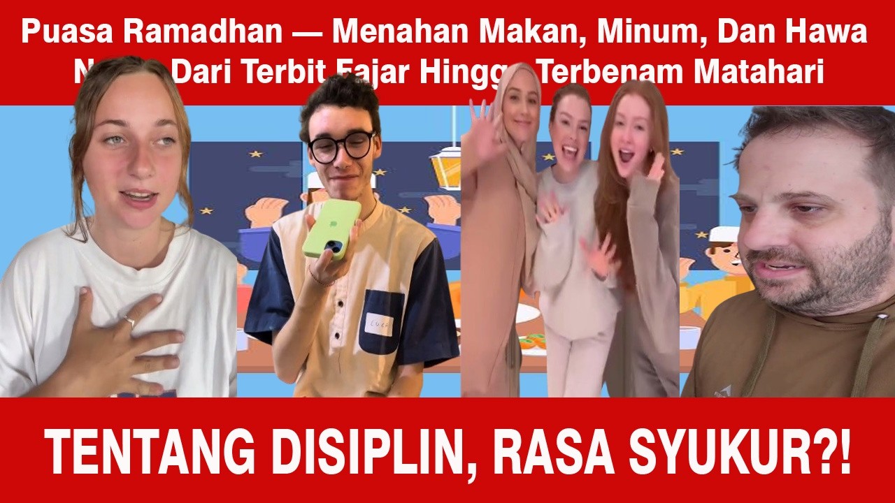 Bule Ikutan Pingin Rasain Puasa Ramadhuan