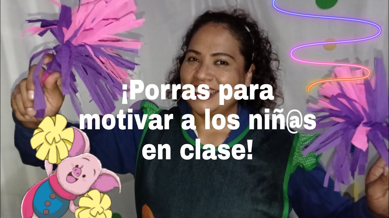 ¡Porras para animar a los chic@s en clase!