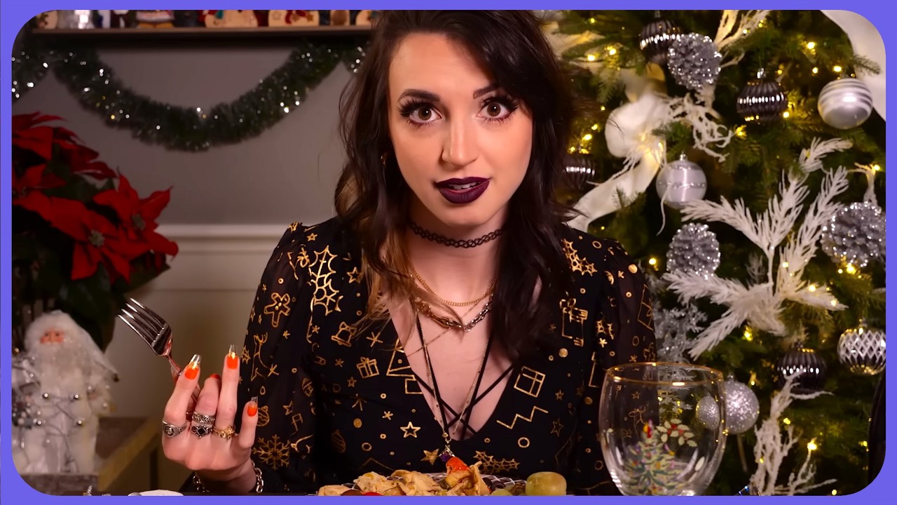 2.5 Minute ASMR | Catching up with your Scary Cousin at Christmas