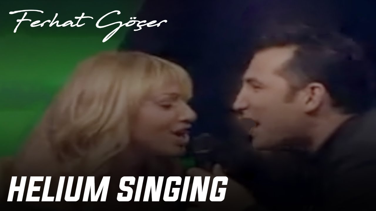 Ferhat Göçer & Hadise (with Helium Singing @Beyaz Show)