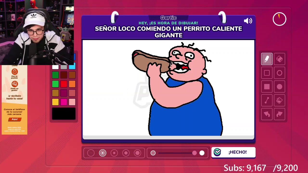 Ibai Juega Gartic Phone con JuanSGuarnizo , Arigameplays, Bjean, Cristinini ,Gemma ,. Staryuuki, Etc