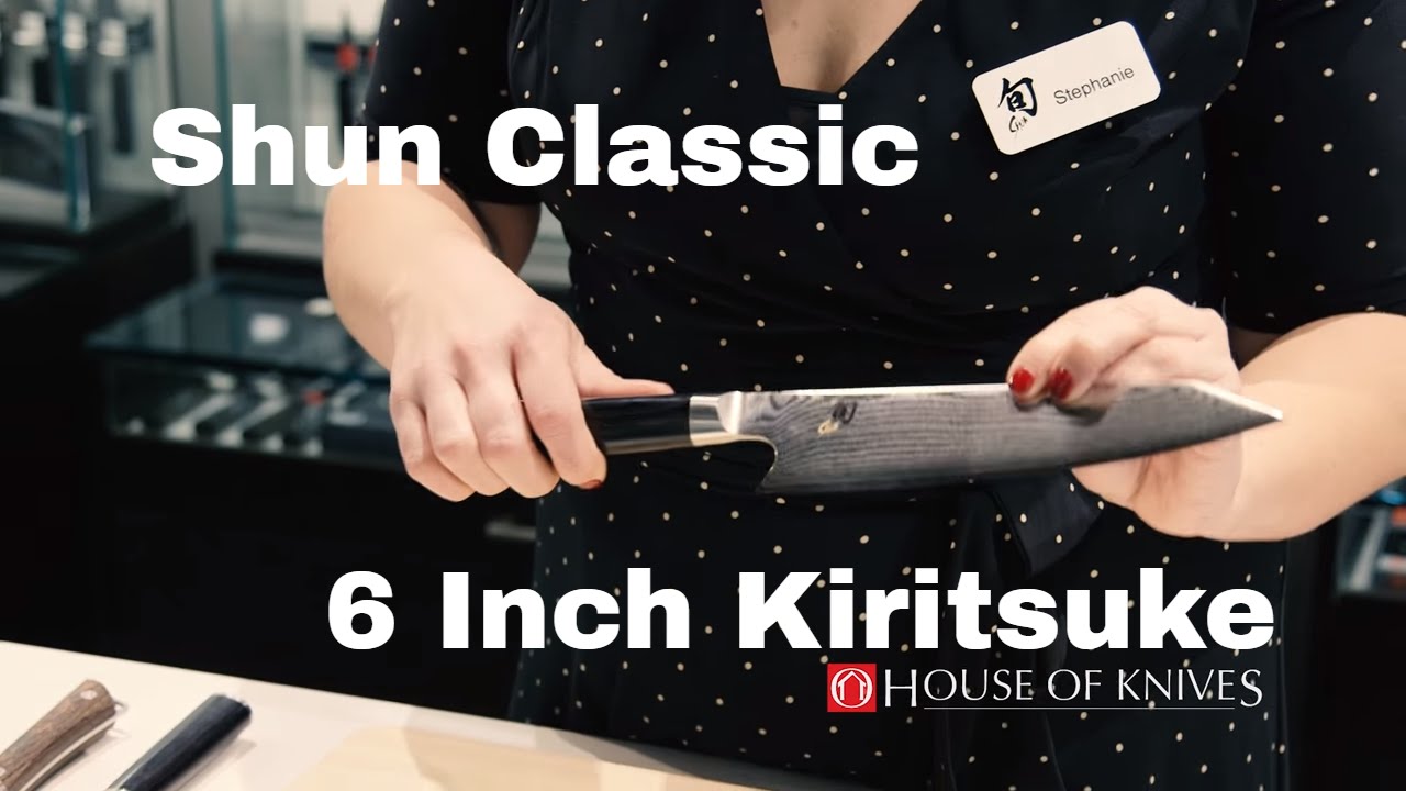 The Shun Classic 6 inch Kiritsuke Knife