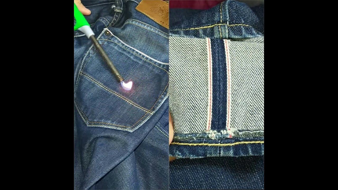 عايز تعرف الفرق بين البنطلون الاصلى و  البنطلون العادى  شوف الفيديو للاخر وانت هتعرف (الجينز )