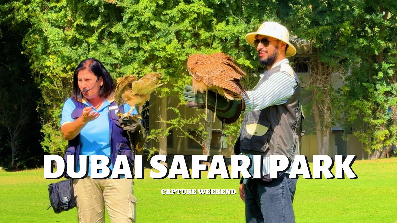 Dubai Safari Park Full Tour | Birds Show, Lions & Fun | Capture Weekend