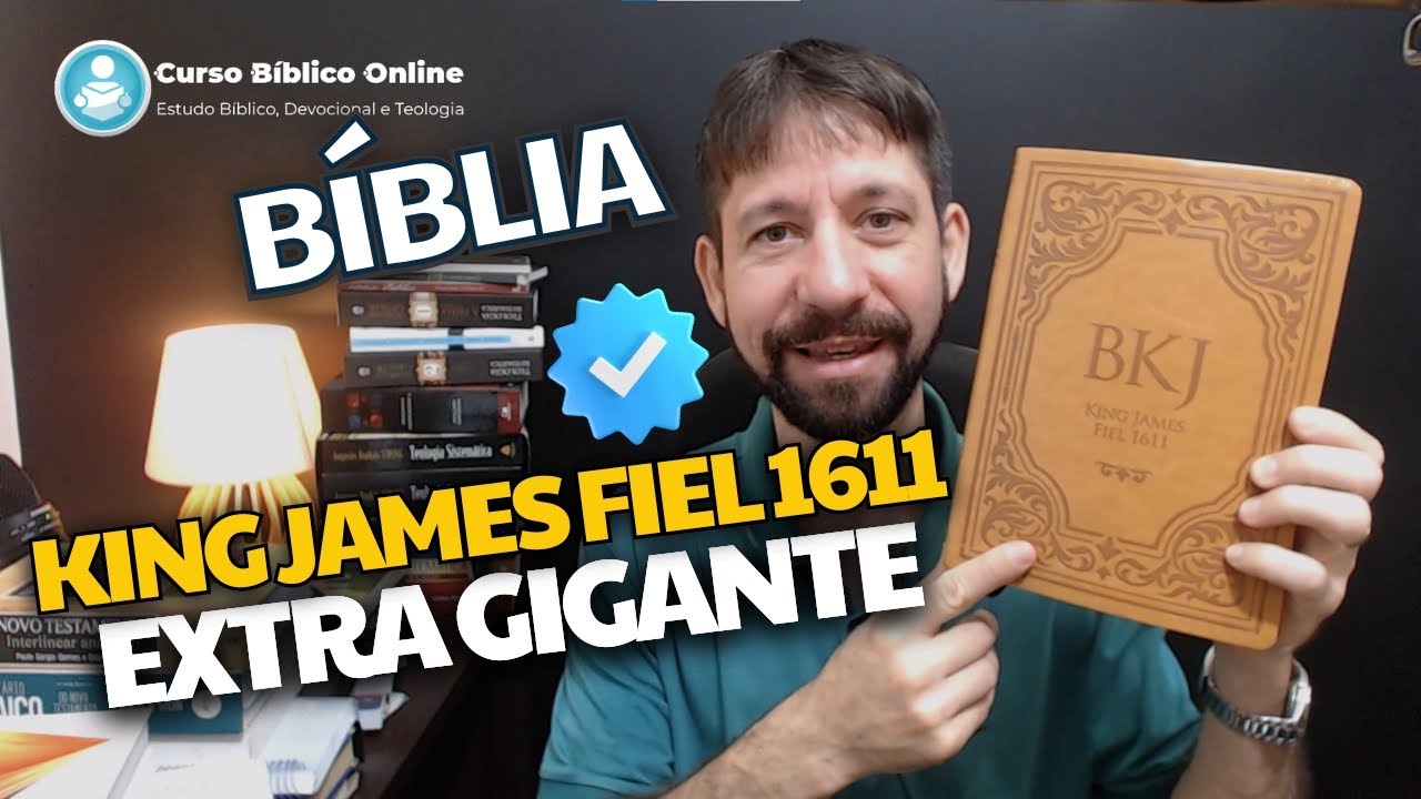 BÍBLIA KING JAMES FIEL 1611 EXTRA GIGANTE