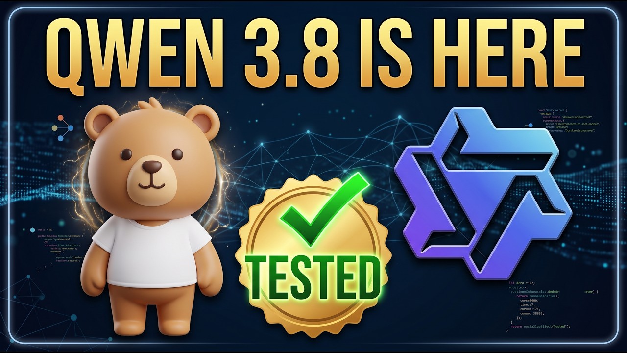 Qwen 3.8 УЖЕ ЗДЕСЬ! Я устроил 3 суровых испытания новейшей нейросети от Alibaba
