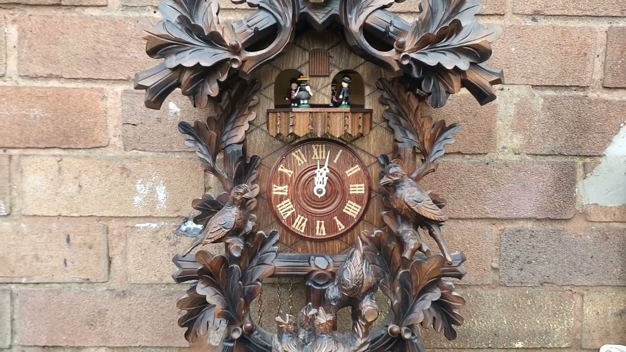 two black forest cuckoo clock 8 DAY