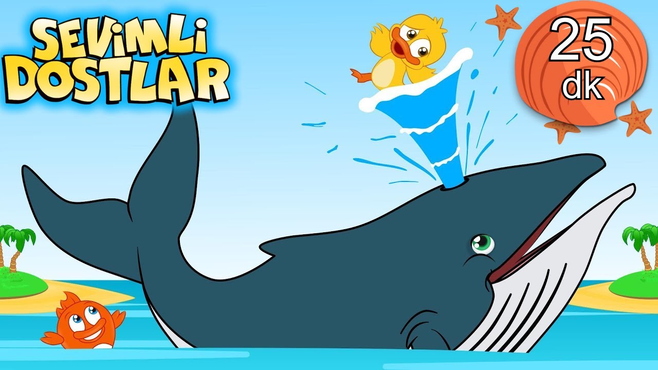 Balinalar 🐳 ve 25 dk Sevimli Dostlar Bebek ve &Ccedil;ocuk Şarkıları | &Ccedil;ocuk Şarkıları | Adisebaba TV