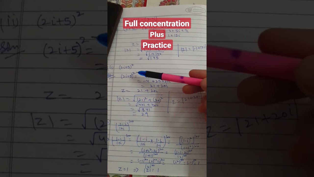 I will solve maths problems with full concentration 🙋‍♀️🙋‍♂️ 