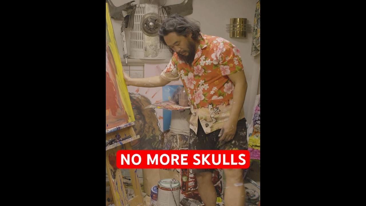 No More Skulls #davidchoe #art #skull #skulls #choeshow #arttutorial