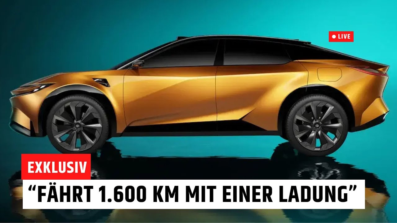 Toyota zerst&ouml;rt Tesla? Neue Festk&ouml;rper-Batterie mit 1.000 km Reichweite & 10-Minuten-Ladung!