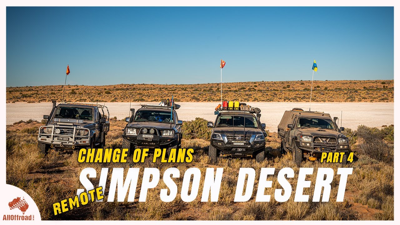 Simpson Desert Remote 2023 Часть 4 — Изменение плана, мало топлива.