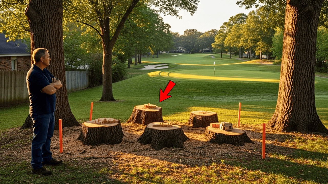 They Cut Down My Trees To Improve Their Golf Course View - So I Cut Down Their Brand New Fence