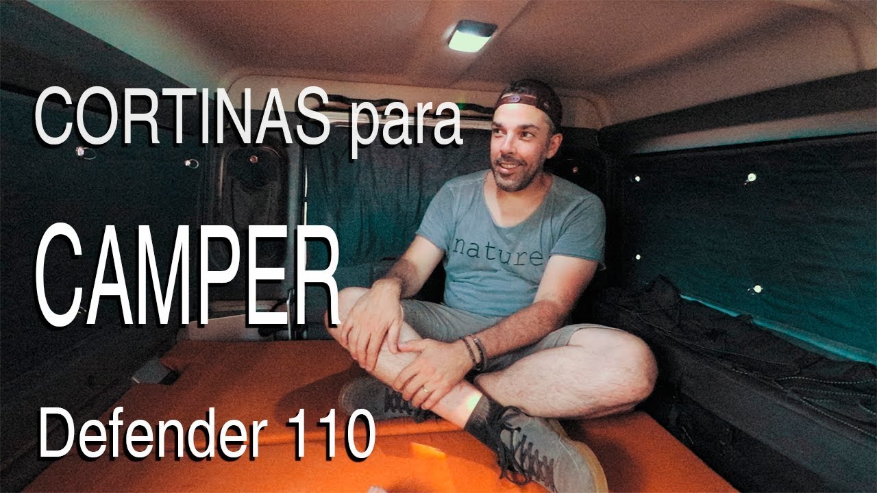 DIY CORTINAS PARA CAMPER - DEFENDER 110 por Ricardo Pocholo