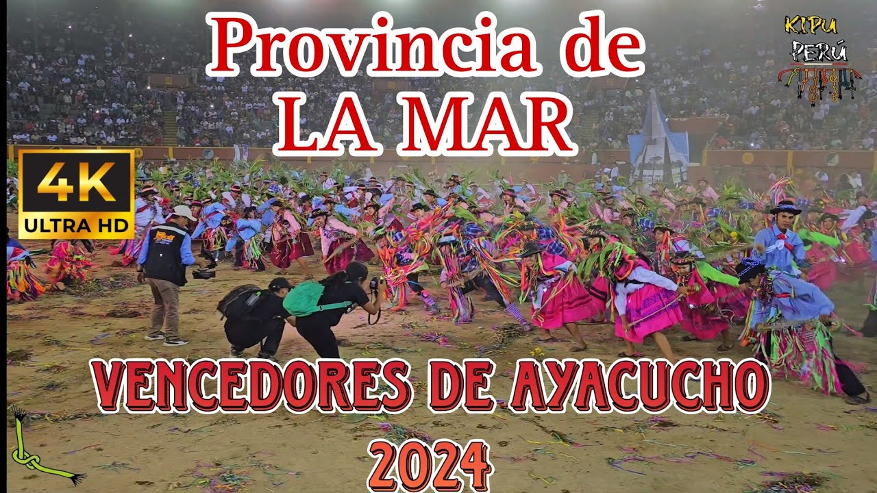 LA MAR // Carnaval Vencedores de Ayacucho 2024 FEDIPA - Plaza de Acho