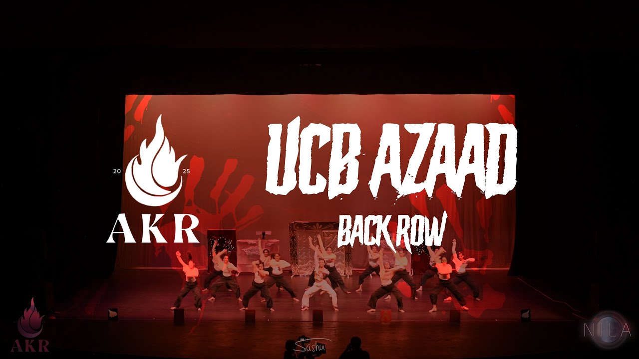 UCB Azaad | Back Row | Aag Ki Raat 2025 | Nila Media