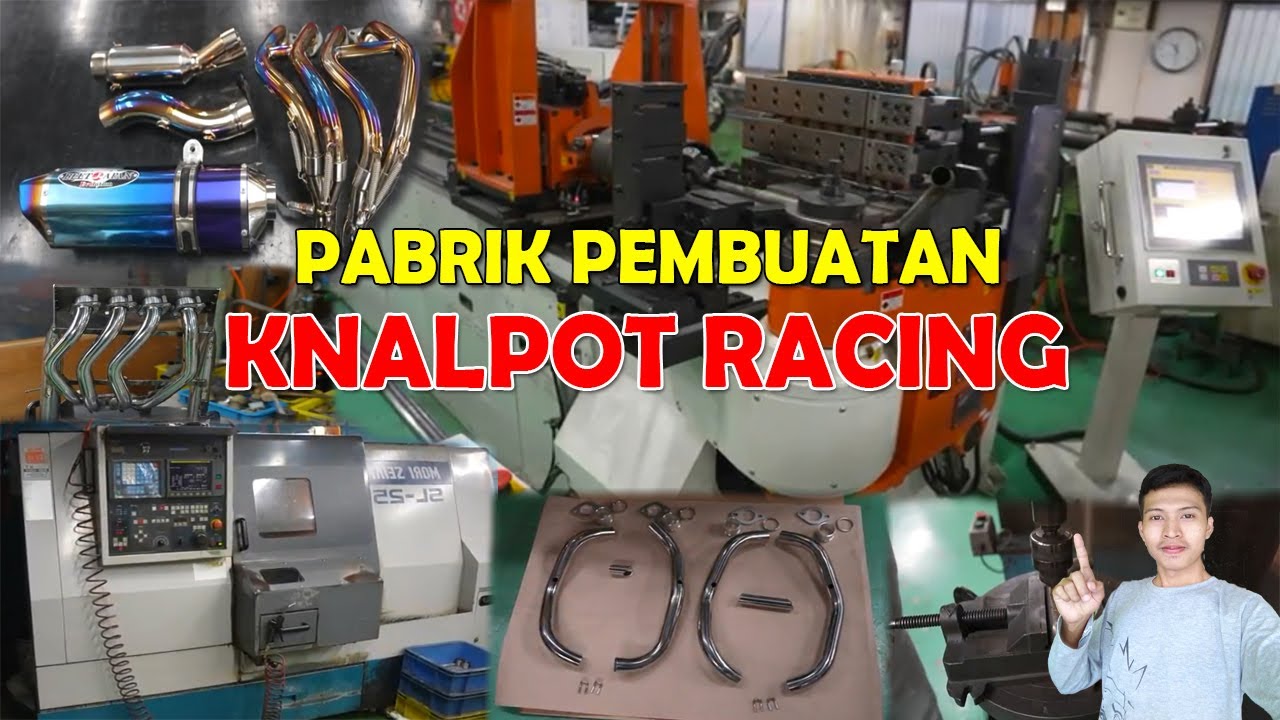 Canggih! Begini Proses Pembuatan Knalpot Racing!
