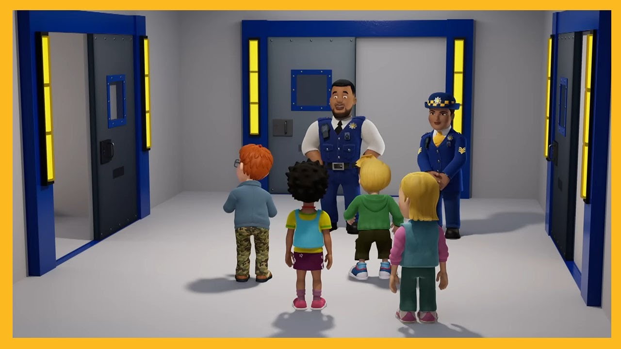 Een rondleiding door het politiebureau met Norman! Nieuwe compilatie Brandweerman Sam 🔥