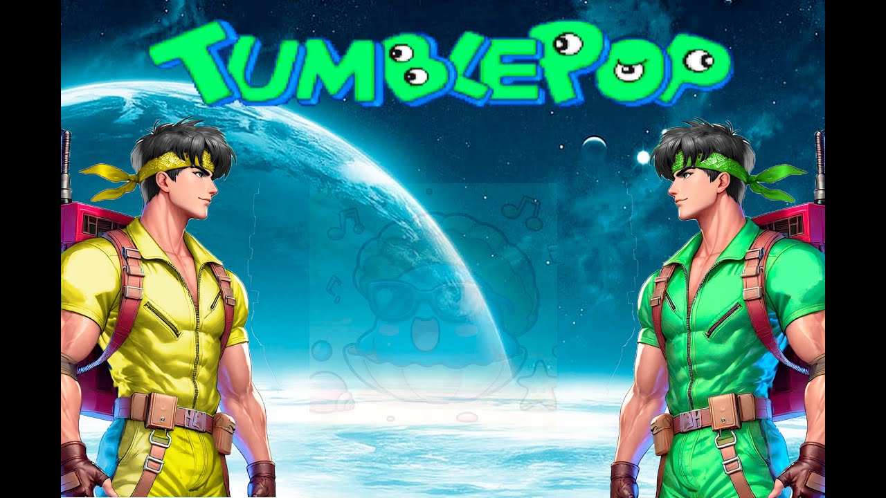 Tumblepop - Arcade Gameplay 1080p60