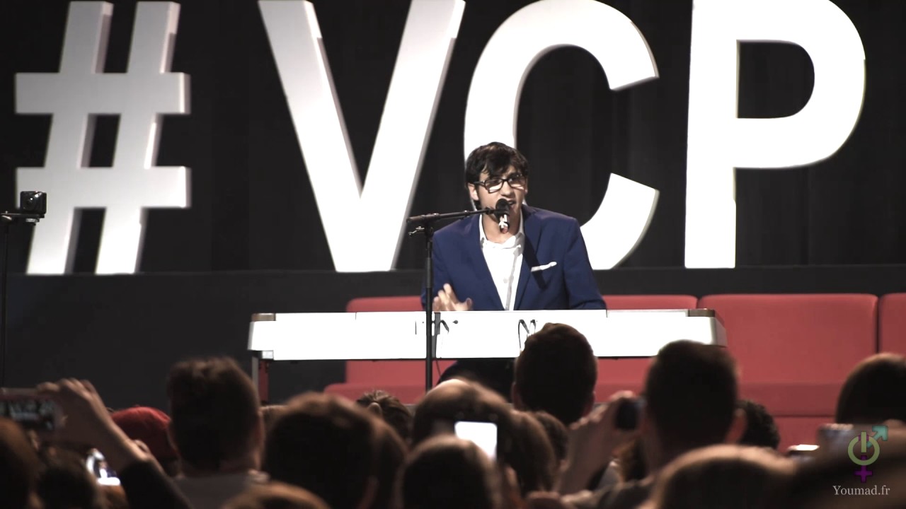 Vincent Vinel interprète  Lose Yourself au Video City Paris.