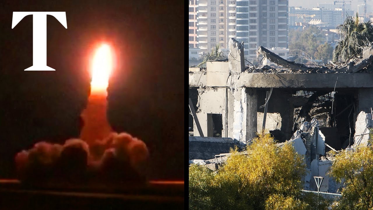 Iran launches missile strike on Israeli &lsquo;Mossad outpost&rsquo;