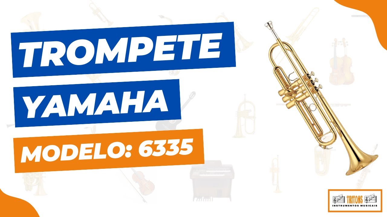 TROMPETE YAMAHA Bb YTR 6335 - Tritons Instrumentos Musicais