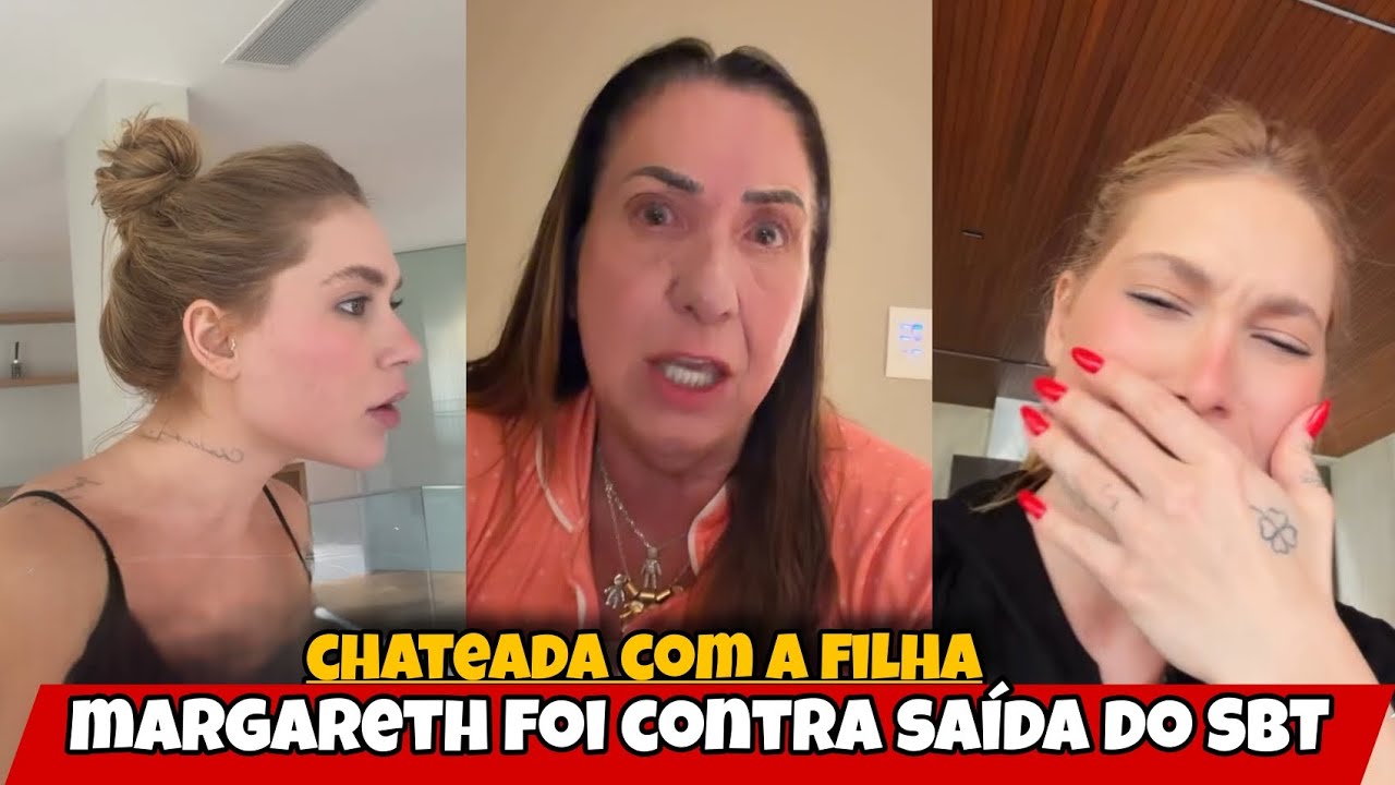 Margareth foi contra a saída do SBT/ ficou chateada com Virginia 