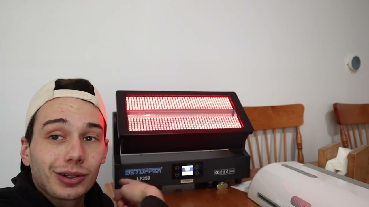 Betopper LF350 Review & Testing ｜ Tilt Only Moving Effect Light Review