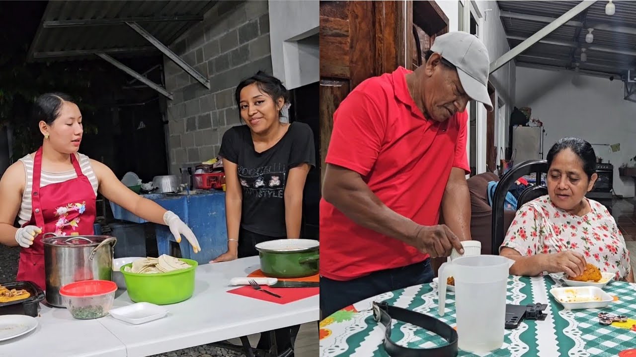 Mis SUEGROS por primera vez comen junto a Nosotros llego YASI a probar los tacos🌮 
