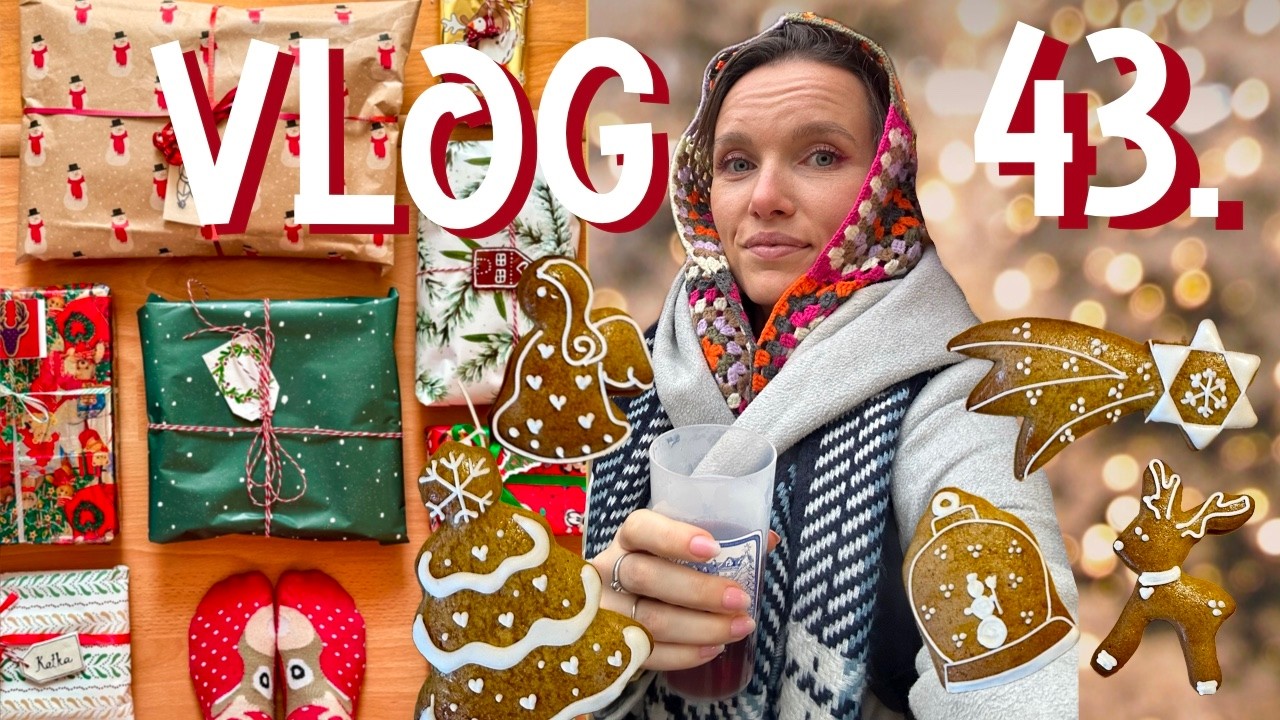 #42 VLOG 🍪 ✨ | VIANOCE 2024, predvianočný čas, pečenie, stromček, balenie darčekov a ďalšie 🎁